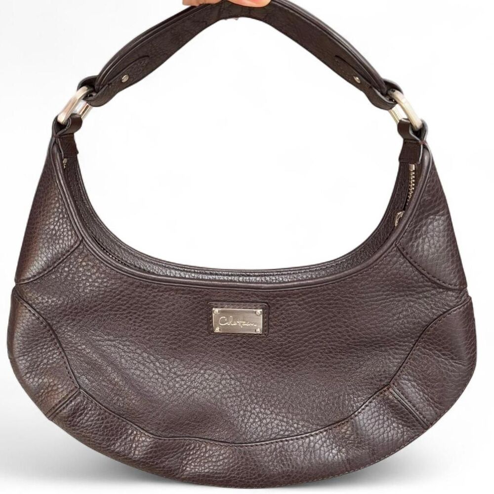 Vintage Y2K Cole Haan Brown leather shoulder bag